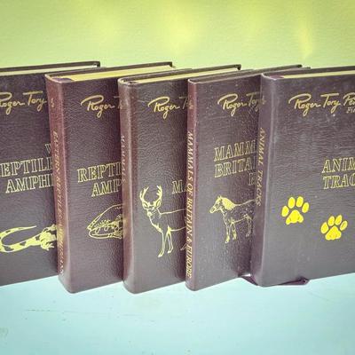 (5) Roger Tory Peterson Field Guides – Mammals, Reptiles, Animal Tracks