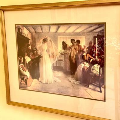 The Bride’s Wedding Morning (1892) by John Henry Frederick Bacon Print