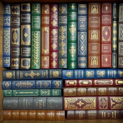 (40+) Easton Press & Franklin Library Leatherbound Classics – Dickens, Homer, Twain