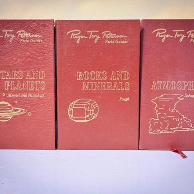 (3) Roger Tory Peterson Field Guides – Stars, Rocks, Atmosphere