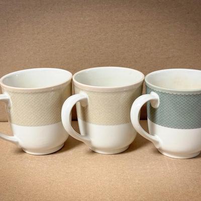 (3) Noritake Stoneware Safari Mugs