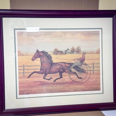 Judith Zimmer Blinn Grandad’s Favorite Limited Edition Lithograph (853/950), Hand Signed & Framed
