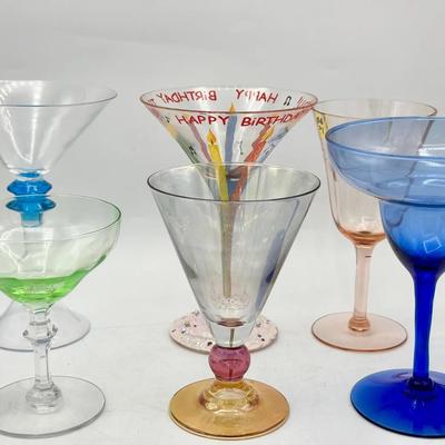 (6) Eclectic Glasses