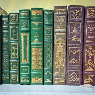 (10) Franklin Library Classics – Pulitzer Winners Bellow, Wharton, Fitzgerald, Cheever