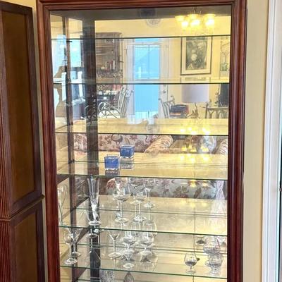 Light Up Curio Cabinet