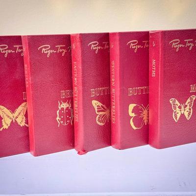 (5) Roger Tory Peterson Field Guides – Insects, Beetles, Butterflies, Moths