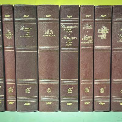 (9) Antique American Cookbooks Reprint Series – 19th Century Titles