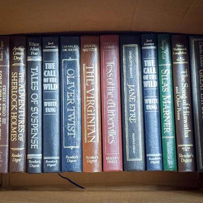 (27) Reader’s Digest Hardbound Classics – Dickens, Twain, London, Hardy