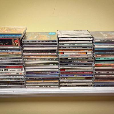 (50+) Mixed CD Lot – Rock, Jazz, Motown, and More