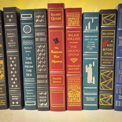 (10) Franklin Library Mystery Classics – Chandler, Hammett, Le Carré