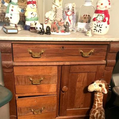 Marble top Commode