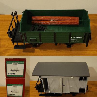 L-G-B: 94006 Gondola & 94007 Box Car (B)