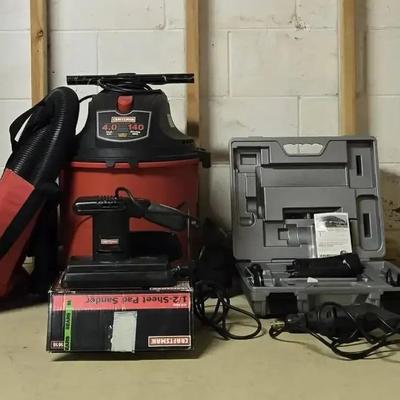 Corded Tool Lot (feat. Craftsman) (B)