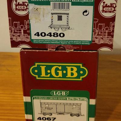 L-G-B 40480 Workman & 4067 Box Car (B)
