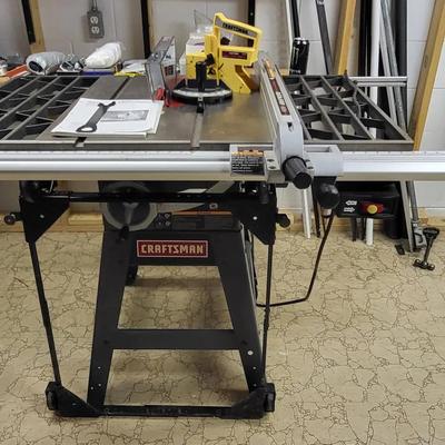Craftsman 10" Stationary Table Saw (TR)