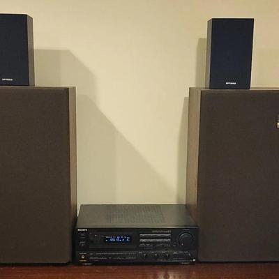 Sony GX69ES Receiver & Koss Speakers + (RR)