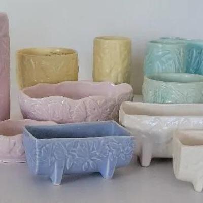 Collection Of Nelson McCoy Planters