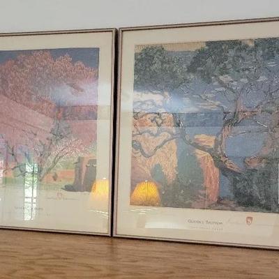 2 Signed Lithographs 