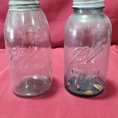 Antique Mason Jars