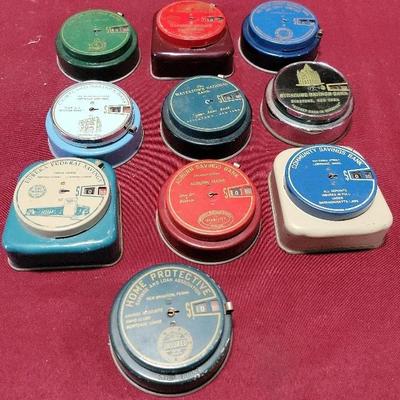 Collection Of Vintage Banks