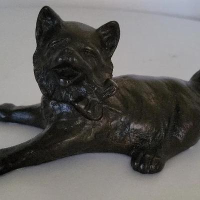 Cast Iron Vintage Cat Door Stopper