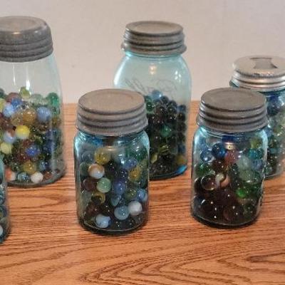 Marbles 'n Mason Jars