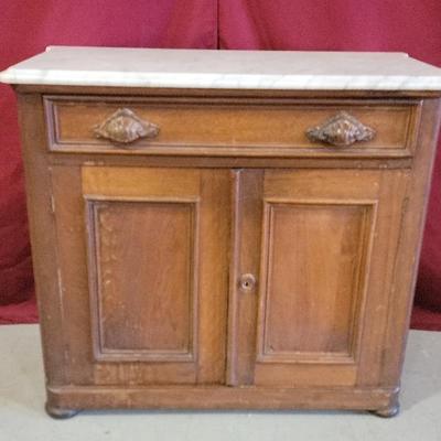 Antique Marble Top Washstand