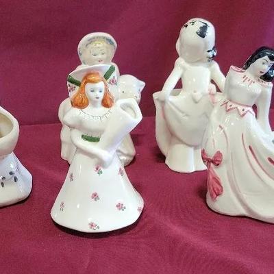 Assortment of Vintage Ceramic Flower Holders