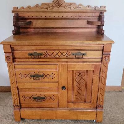 Eastlake Style Cabinet 