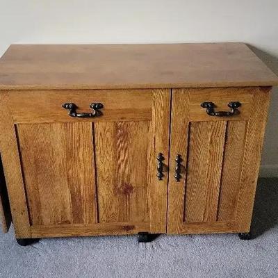 Sewing/Craft Table Cabinet 