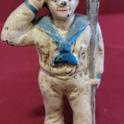 Vintage Cast Iron Bank