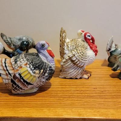 Porcelain Turkeys 