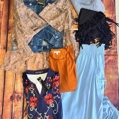 “White Mark” Denim Jacket & Western Wear