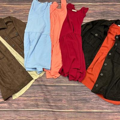 Chic Suede and Stylish Tops