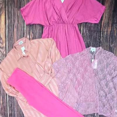 "Love Tree," "Andre," & "Wowo" The Pink Collection 
