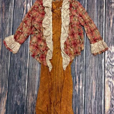 “A Rare Bird” Seasonal Chic Lace Cardigan and Dress Duo