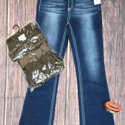 "YMI" Bootcut Jeans with Accessories 