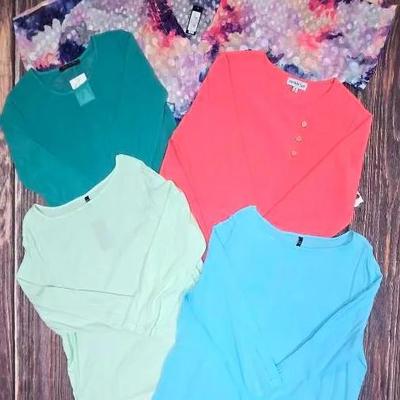 "JJ" Tops, "Southern Lady" Sweater, & "Crazy Train" Top