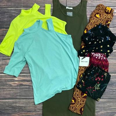 “Zenana” Bodycon Dress, “Agnes & Dora” Leggings and More