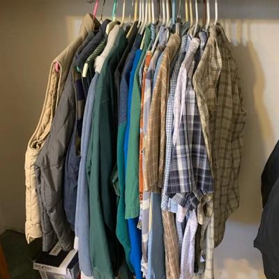 Mens Shirts, Size Large