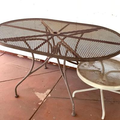2 Patio Tables 