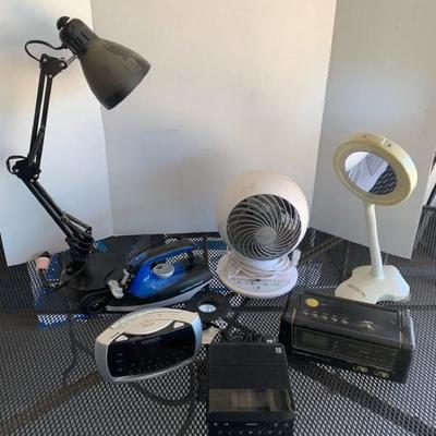 Clocks, Light, Fan And More