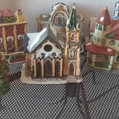 Christmas Village Houses