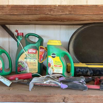 Various Lawn And Garden Supplies