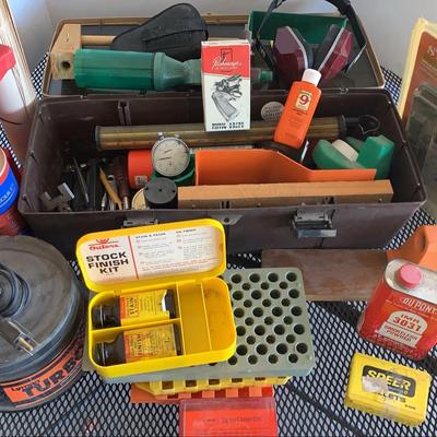Lot Of Misc Gun Care Equipment And Tools