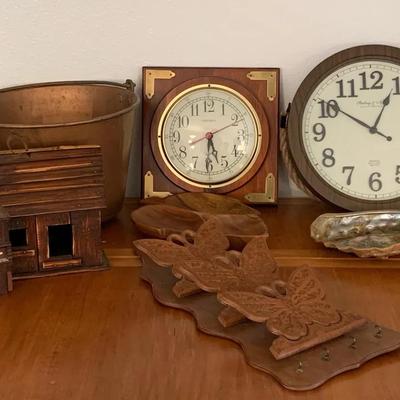 Wood Decorations And Shell