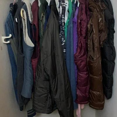 Mens And Womens Outerware, Sizes M And L