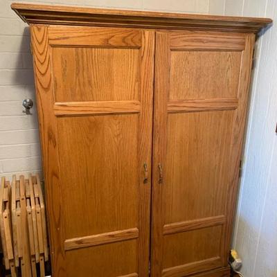 Large Wooden Armoire