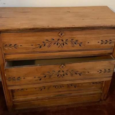Victorian Eastlake Style Of Dresser
