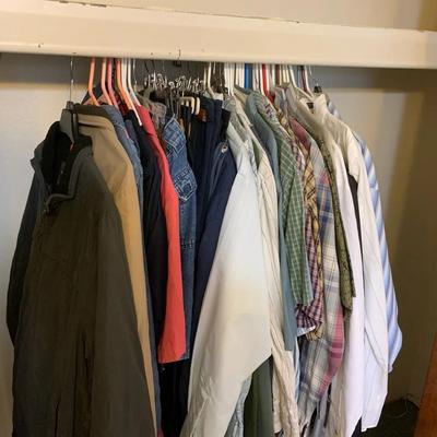Jackets, Pants, And Shirts, Mostly Large